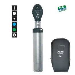 KaWe EUROLIGHT E36, 2,5 V, filtre bleu, ophtalmoscope