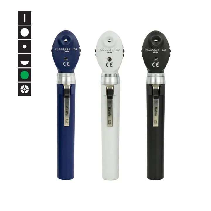 KaWe PICCOLIGHT E56, 2,5 V, filtre vert, ophtalmoscope