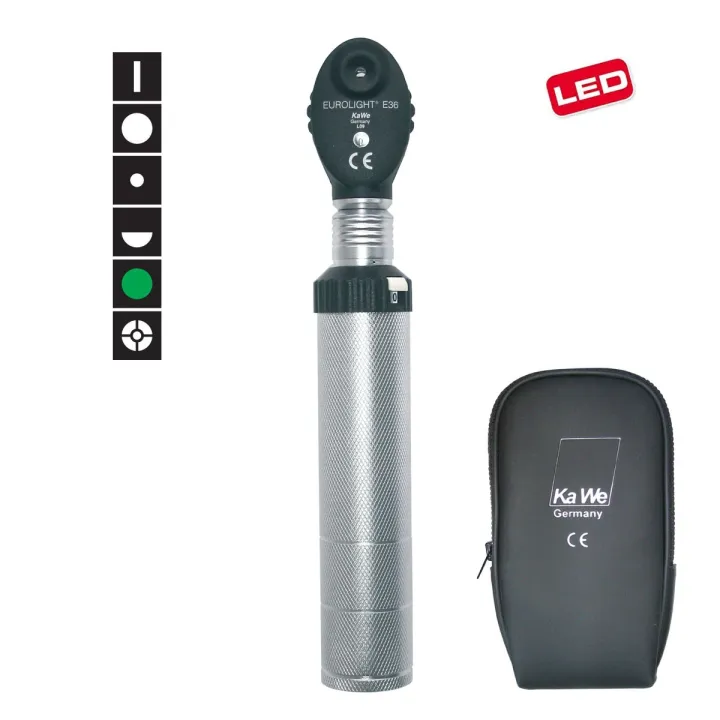 KaWe EUROLIGHT E36 LED, 2,5V, ophtalmoscope