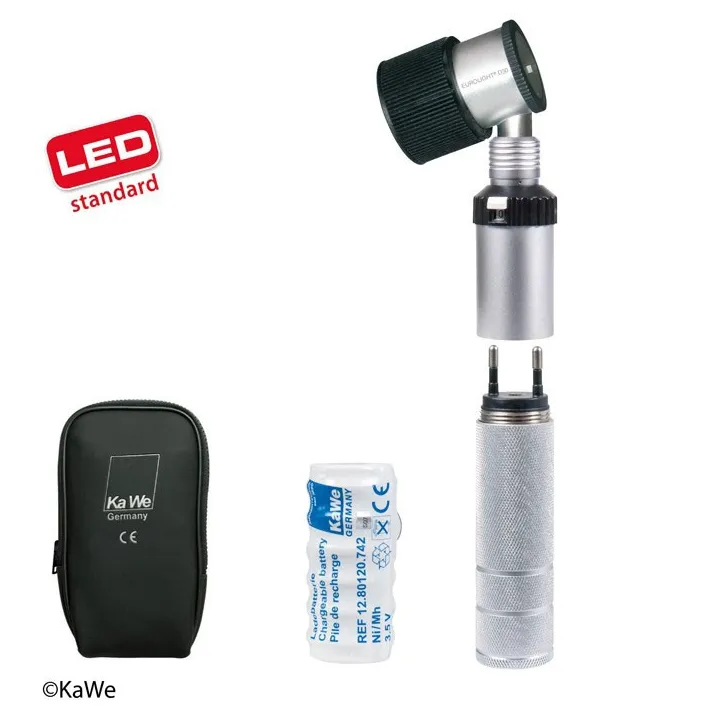 KaWe EUROLIGHT D30 LED, 3,5V rechargeable dermatoscope