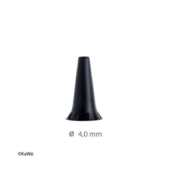 KaWe Spéculums auriculaires réutilisables, Ø 4,0 mm, 10 pcs