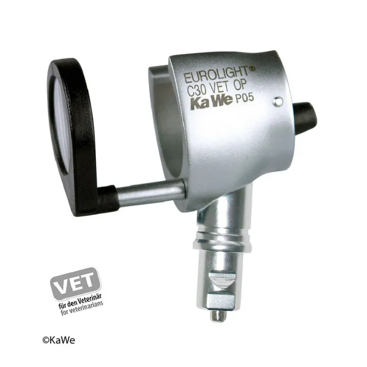 Tête d'otoscope KaWe EUROLIGHT VET C30 OP, 2,5V