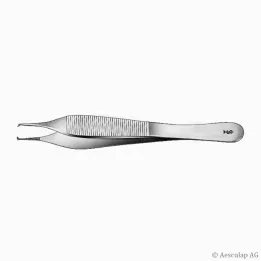 Aesculap Pince à tissus ADSON, droite, 120 mm