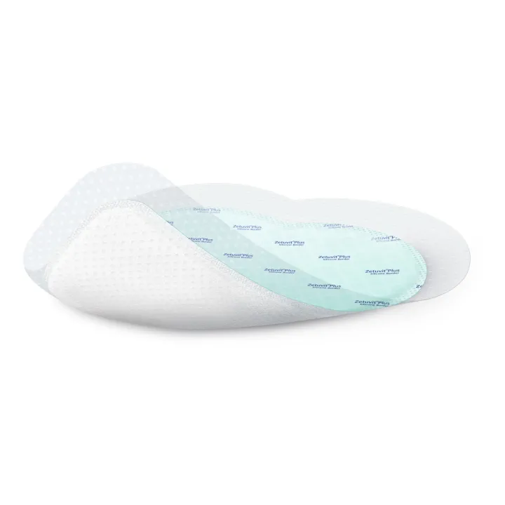 HARTMANN Zetuvit Plus Bordure en silicone, 23 x 23 cm forme sacrale, 10 pcs