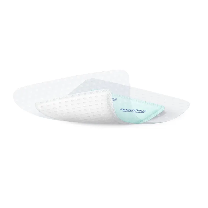 HARTMANN Zetuvit Plus Bordure en silicone, 10 x 10 cm, 10 pcs