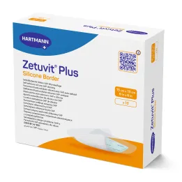HARTMANN Zetuvit Plus Bordure en silicone, 15 x 15 cm, 10 pcs