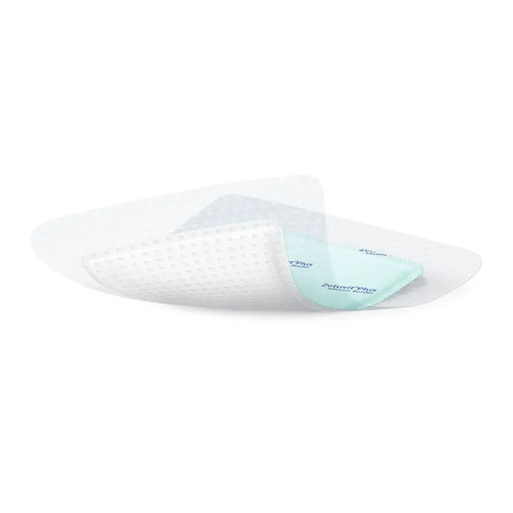 HARTMANN Zetuvit Plus Bordure en silicone, 20 x 20 cm, 10 pcs