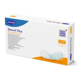 HARTMANN Zetuvit Plus Bordure en silicone, 12 x 23 cm cm ovales, 10 pcs