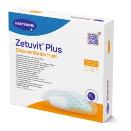 HARTMANN Zetuvit Plus Bordure en silicone, 25 x 25 cm talon, 10 pcs
