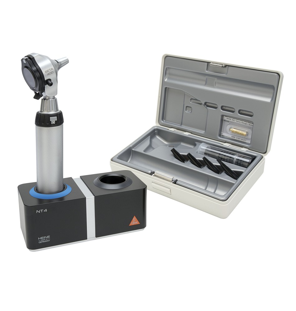 Otoscope HEINE BETA 400 F.O. XHL avec chargeur de table