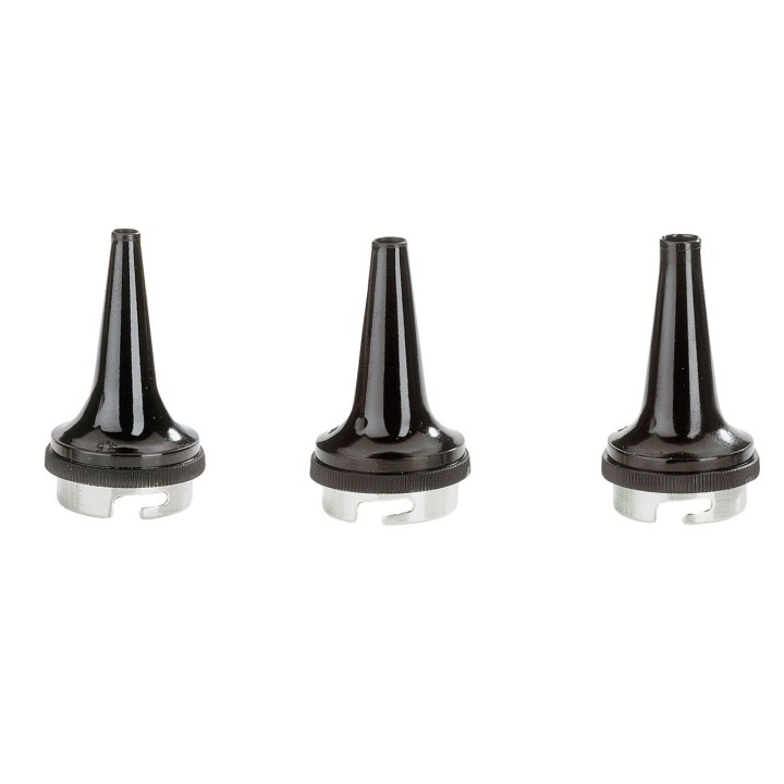 Spéculums à baïonnette réutilisables pour Otoscope HEINE