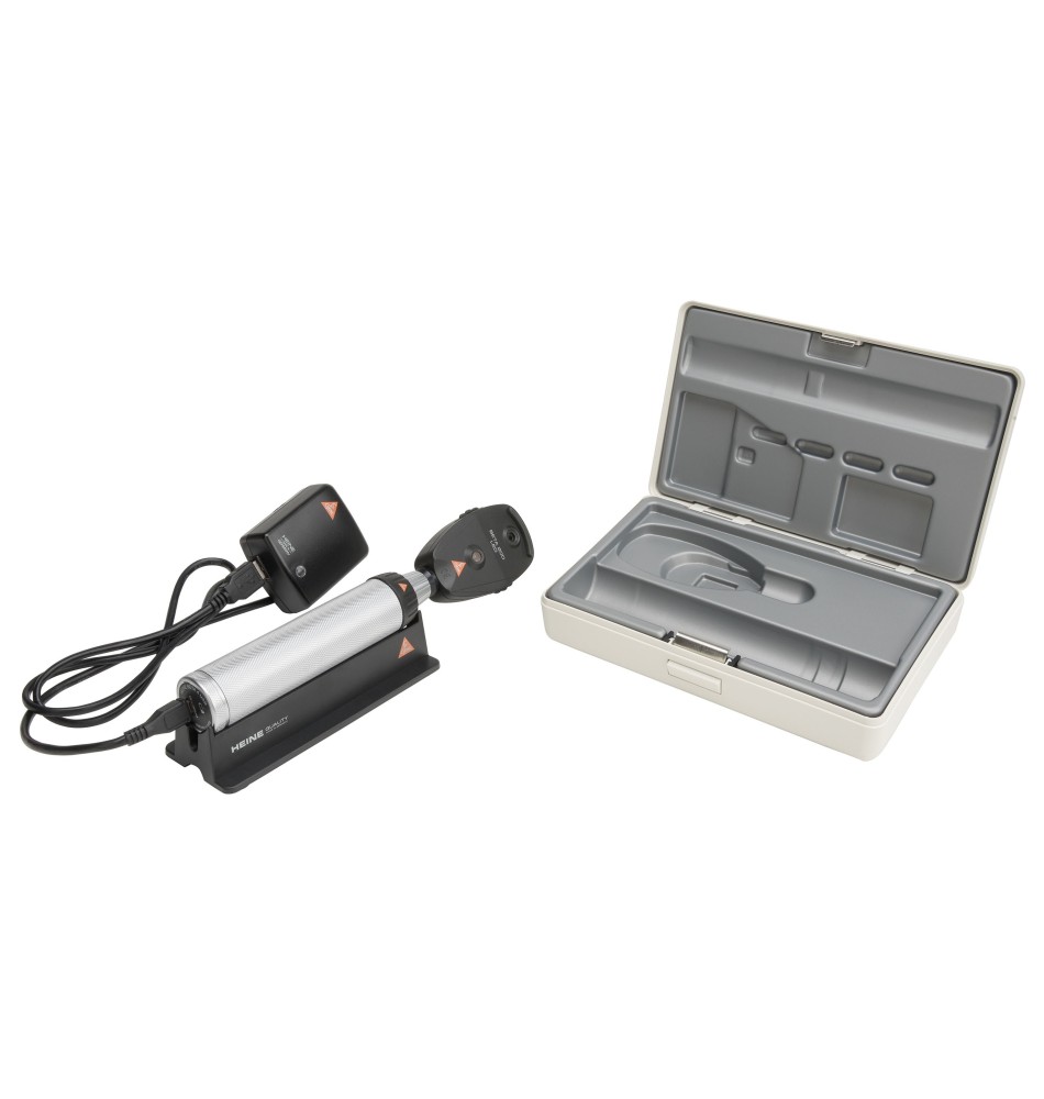 Ophtalmoscope HEINE BETA 200 XHL avec poignée rechargeable
