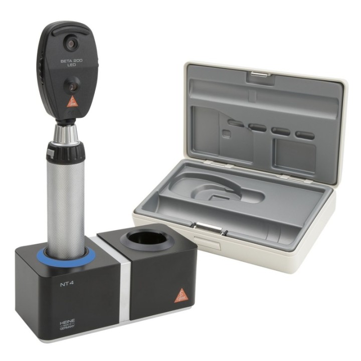 Ophtalmoscope HEINE BETA 200 LED avec chageur de table NT 4