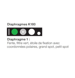 Diaphragmes Ophtalmoscope HEINE K180
