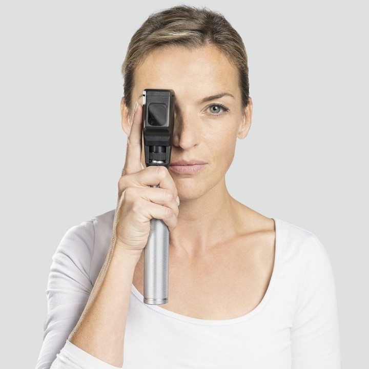 Skiascope HEINE BETA 200 LED avec poignée à piles