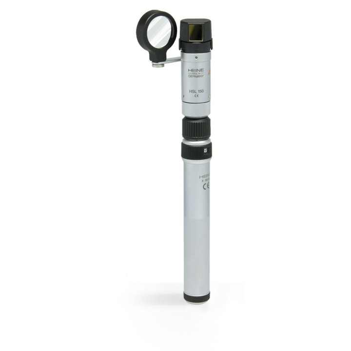 Lampe à fente, à main HEINE HSL 150 avec poignée à piles