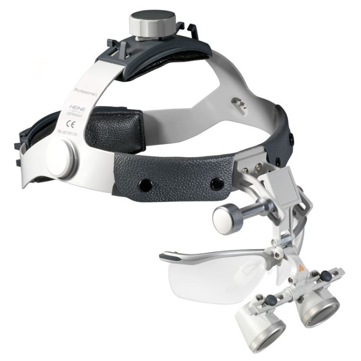 Loupes Binoculaires HEINE HR 2.5x sur Professional L