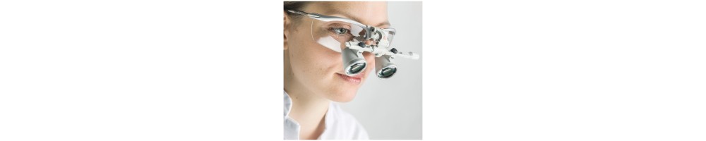 Loupes binoculaires et lampes frontales | V-MEDTECH France