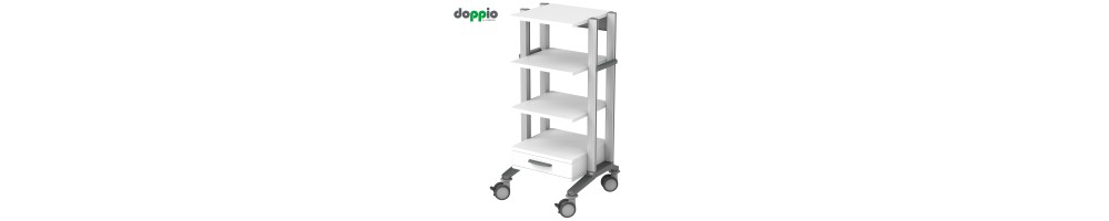Chariots médicaux HAEBERLE doppio | Design & modularité