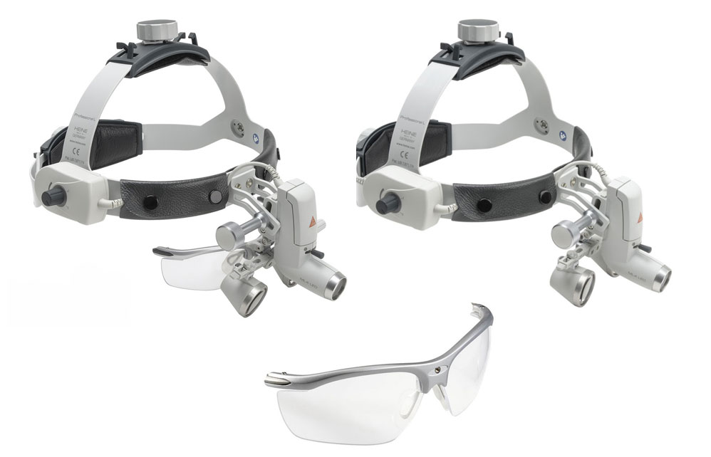Comparaison avec et sans HEINE S-GUARD